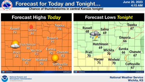 Chance For Storms Tonight
