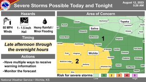 Severe Storms Possible Today & Tonight