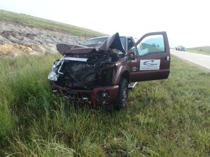 Driver Cited after 2-Vehicle Interstate Crash