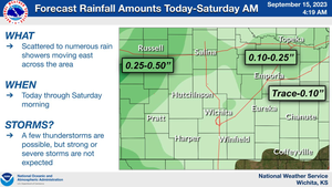 Rain Forecast For Today & Saturday Morning