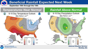 Beneficial Rainfall Expected Next Week