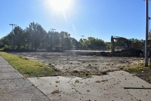 Progress at Pickleball Courts