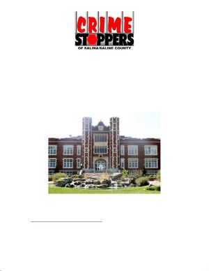 Soap in Campus Water Fountain is this Week's Crimestopper