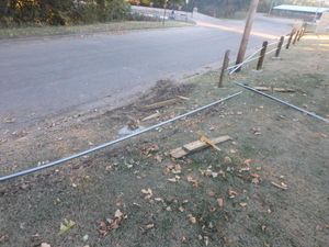 Vehicle Causes $6,000 in Damage to Expo Center Fence