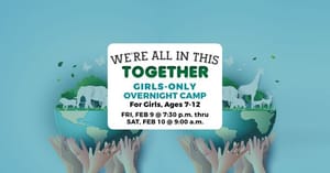 Girls Only Overnight Camp at Rolling Hills Zoo