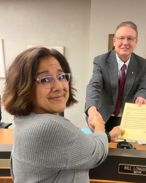 Salina City Commission Recognizes January as Stalking Awareness Month