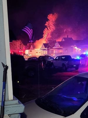 Man Arrested After Alleged Interference with Firefighters at Residential Fire