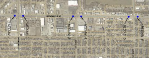 Broadway Median Replacement Begins