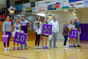 Southeast of Saline Lady Trojans Win 49-36 on Senior Night Against the Ellsworth Bearcats (Photo Gallery)