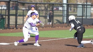 KWU Softball ends Skid in Split with Bethel
