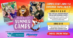 Embark on an Adventure at Rolling Hills Zoo's Summer Camps