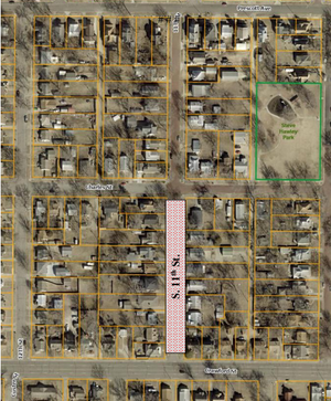 Utility Repair on S. 11th Street