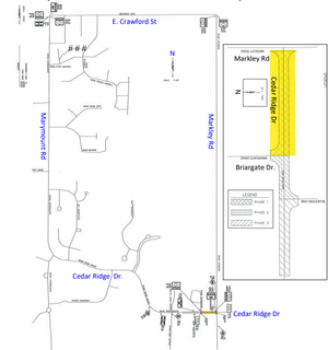 Cedar Ridge Dr Pavement Improvements