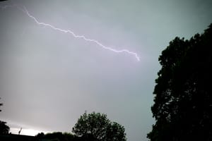Short-Lived Storm Pours Over Salina