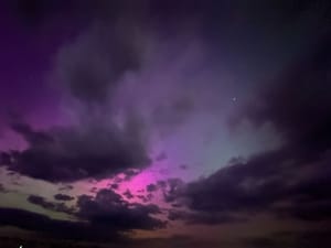 Solar Symphony: Witnessing the Aurora in Kansas