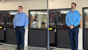 Salina Fire Department Celebrates Two Firefighters Completing First Year