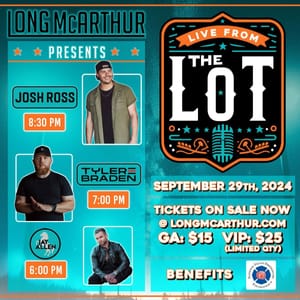 Live from the Lot: Long McArthur Brings Country Music and Community Spirit to Salina