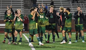 Salina South Mens Soccer Wins 5A West Regional Championship