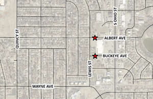 Utility Construction Notice Albert Ave & Buckeye Ave