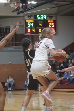 Salina Central Girls Roll Past the Newton Railers 59-28 on Senior Night (Gallery)