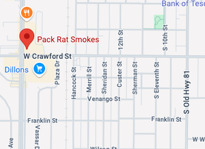 Burglary at Pack Rat Smokes Results in $3,300 Loss