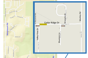 Cedar Ridge Drive Pavement Improvements