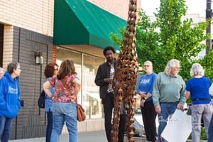 Gallery: Artists Engage with Community on Opening Day of SculptureTour Salina 2025