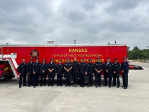 Salina Fire Department Members Join Kansas Task Force Deployment to Texas Flooding