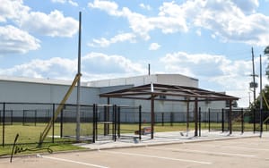 Dog Park at Parker Park Nearing Completion with New Structures