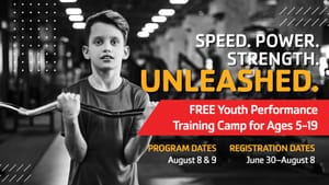 Free Youth Performance Training Camp at Salina YMCA August 8–9