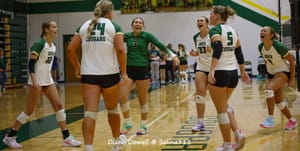 Salina South Volleyball Dominates at Hays Triangular