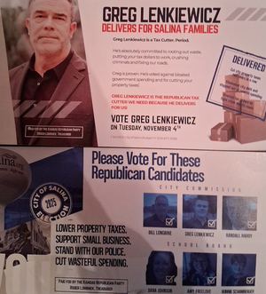 Party-Branded Mailers Endorse Local Candidates; Origin Under Review