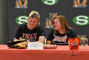 Paityn Fritz Signs Letter of Intent to Play College Softball at UNLV.