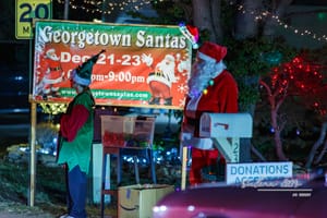 Photo Gallery: Popcorn, Lights, and Santas: A Georgetown Christmas Tradition